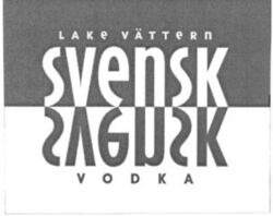 LAKE VÄTTERN SVENSK VODKA
