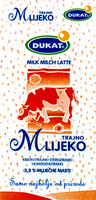 TRAJNO MLIJEKO DUKAT MILK MILCH LATTE