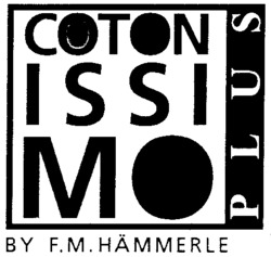 COTONISSIMO PLUS BY F.M.HÄMMERLE