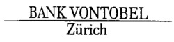 BANK VONTOBEL Zürich