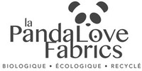 la Panda Love Fabrics BIOLOGIQUE ÉCOLOGIQUE RECYCLÉ