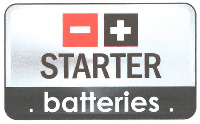 STARTER batteries