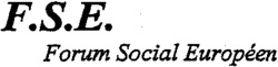F.S.E. Forum Social Européen