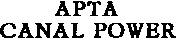APTA CANAL POWER
