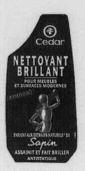 Cedar NETTOYANT BRILLANT Sapin