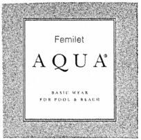 Femilet AQUA BASIC WEAR FOR POOL & BEACH