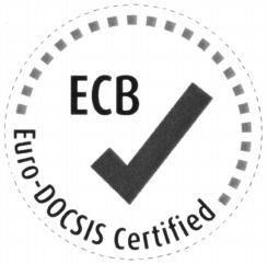 ECB Euro-DOCSIS Certified
