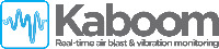 Kaboom Real-time air blast & vibration monitoring