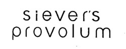 siever's provolum