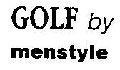 GOLF by menstyle