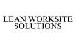 LEAN WORKSITE SOLUTIONS