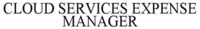 CLOUD SERVICES EXPENSE MANAGER