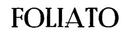 FOLIATO