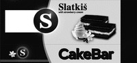 S Slatkis with strawberry cream CakeBar