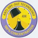 ANTI-DRY-OUT TECHNOLOGY 4H 100 % CONCENTRATION