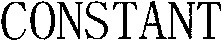 CONSTANT
