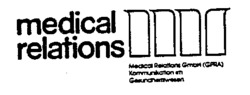 medical relations
