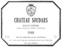 CHATEAU SOUDARS HAUT-MÉDOC 1988