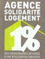 AGENCE SOLIDARITÉ LOGEMENT 1% DES HONORAIRES REVERSÉ À UNE ASSOCIATION CARITATIVE
