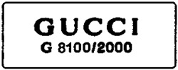 GUCCI G 8100/2000