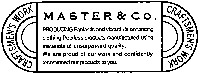 MASTER & CO. CRAFTSMEN'S WORK