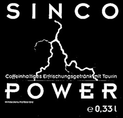 SINCO POWER Coffeinhaltiges Erfrischungsgetränk mit Taurin