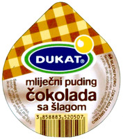 DUKAT mlijecni puding cokolada sa slagom