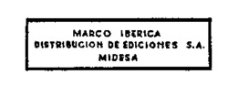 MARCO IBERICA DISTRIBUCION DE EDICIONES S.A. MIDESA