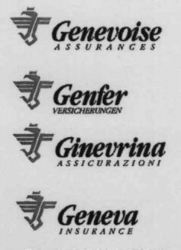 Genevoise ASSURANCES Genfer VERSICHERUNGEN Ginevrina ASSICURAZIONI Geneva INSURANCE