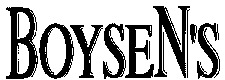 BOYSEN'S