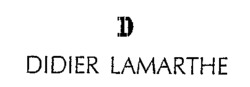 DIDIER LAMARTHE