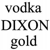 vodka DIXON gold