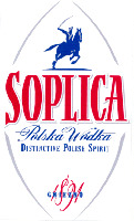 SOPLICA Polska Wódka DISTINCTIVE POLISH SPIRIT GNIEZNO 1891