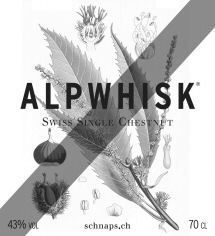 ALPWHISK SWISS SINGLE CHESTNUT 43% VOL schnaps.ch