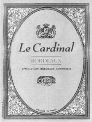Le Cardinal DOURTHE BORDEAUX CONTROLEE