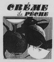 CRÉME de PÉCHE
