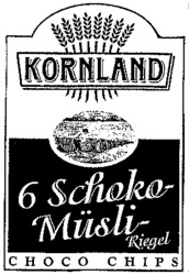 KORNLAND 6 Schoco-Müsli CHOCO CHIPS