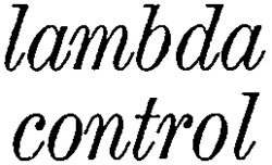 lambda control