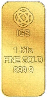 IGS 1 Kilo FINE GOLD 999 9