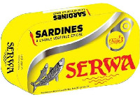 SERWA SARDINES À L'HUILE VÉGÉTALE ÉPICÉE