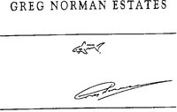 GREG NORMAN ESTATES
