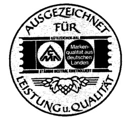 CMA AUSGEZEICHNET FÜR LEISTUNG u. QUALITÄT