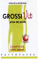 GROSSI Vit prise de poids COMPLEXE 100% naturel PHYTOTHERA