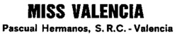 MISS VALENCIA