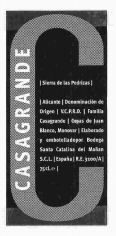 C CASAGRANDE Sierra de las Pedrizas