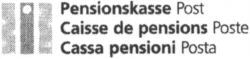 Pensionskasse Post Caisse de pensions Poste Cassa pensioni Posta