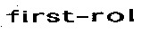 first-rol
