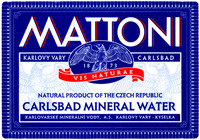 MATTONI CARLSBAD MINERAL WATER