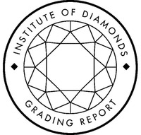 INSTITUTE OF DIAMONDS GRADING REPORT