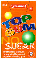 TOP GUM NO SUGAR STOLLWERCK